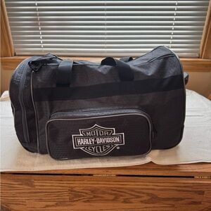 Harley Davidson Emblem Rolling/Carry On Duffle Luggage
